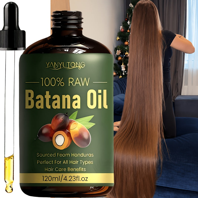 [Hair Activation] Batana Original Essential Oil, Real Ingredients, Hair Oil, Moisturizing And Hydrating, Split Dry Hair, Large Capacity Hair Care Product, One Bottle Solution, Suitable As A Gift, Deep Moisturizing for Dry Damaged Hair & Scalp