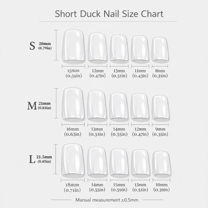 Acrylic Press On Nails Duckbill Short – 3D Red Lips, Skull, Cherry & Bow Rhinestone | Zebra Stripe Polka Dot Sweet Cool Nail Art for Party & Daily Wear, 10pcs S/M/L