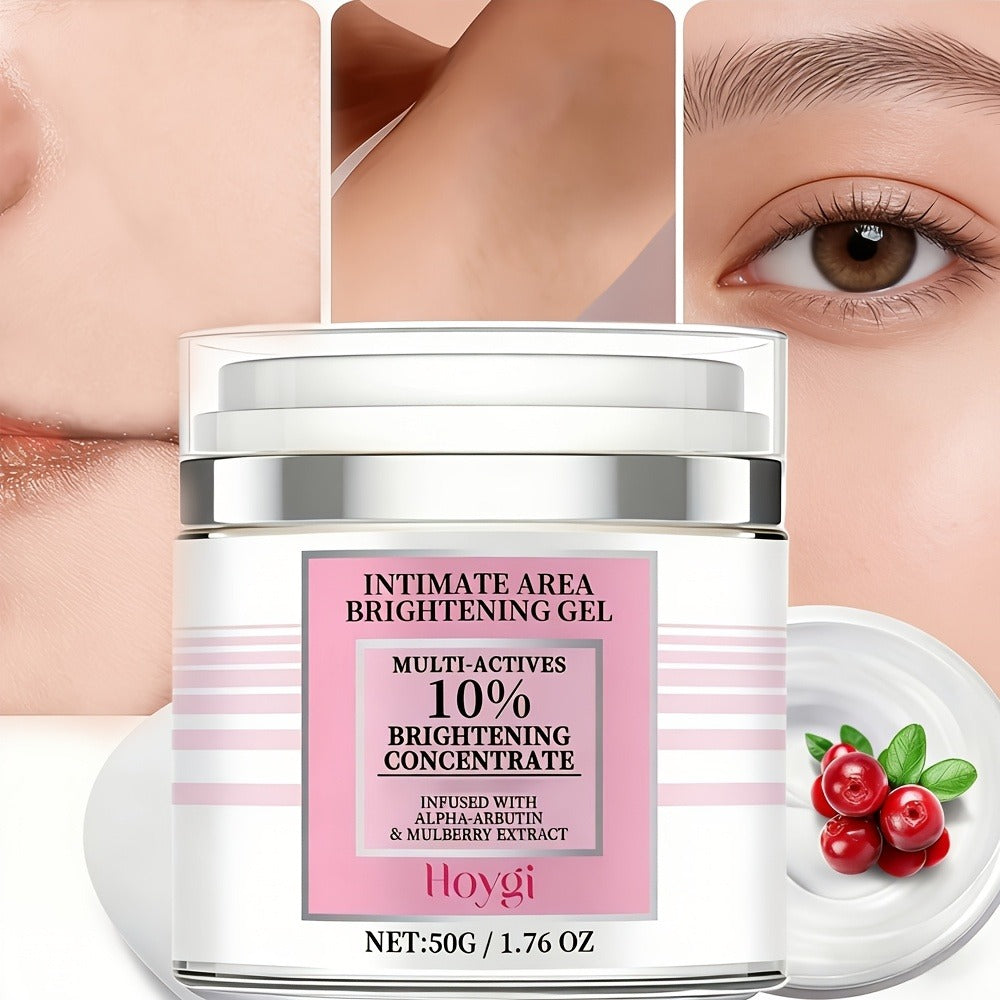 50g Arbutin Brightening Cream, Knee Brightening Cream, Look Reduced The Appearance Of Dullness. Suitable for Brightening Face, Knees, Intimate Areas, And Underarms. Evens Light Beige. Daily Exfoliating Moisturizer.