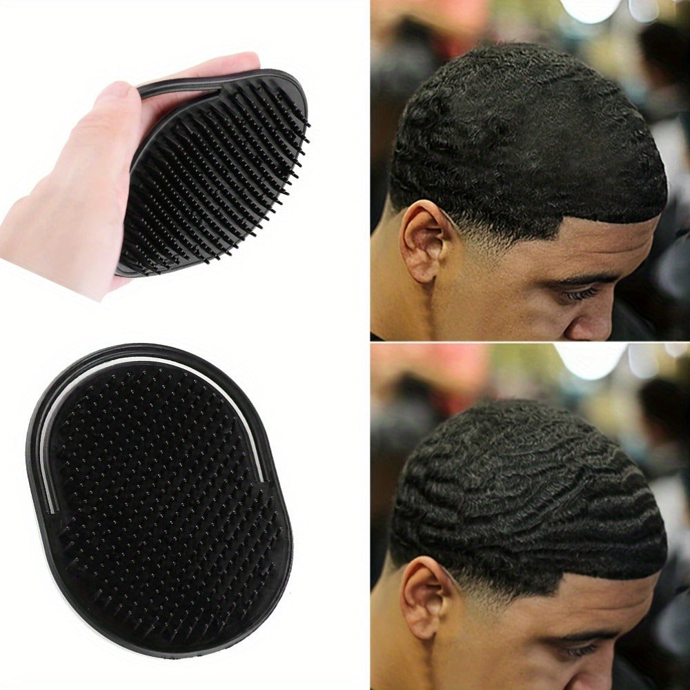 360 Wave Pomade Strong Hold Hair Styling with Jojoba Oil — Frizz Control Moisturizing Formula for Dreads Locks Twists Coily Curly Wavy Hair Men Grooming Daily Hair Care Set