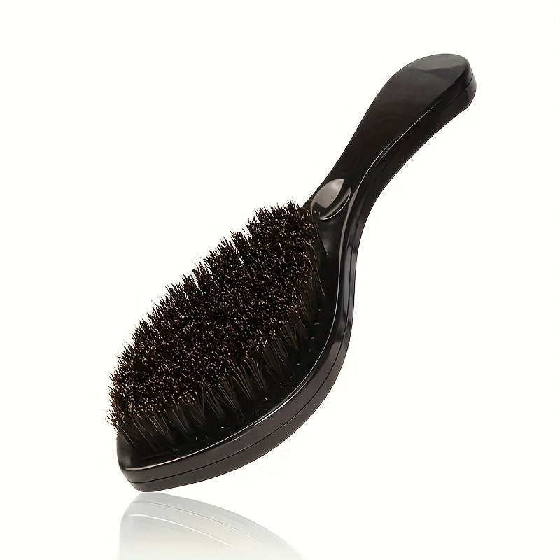 360 Wave Brush for Men - Nylon Bristles with ABS Handle - Professional Wave Training And Styling Tool - Perfect Gift for Boyfriend, Father (Christmas, Birthday, Father'S Day)