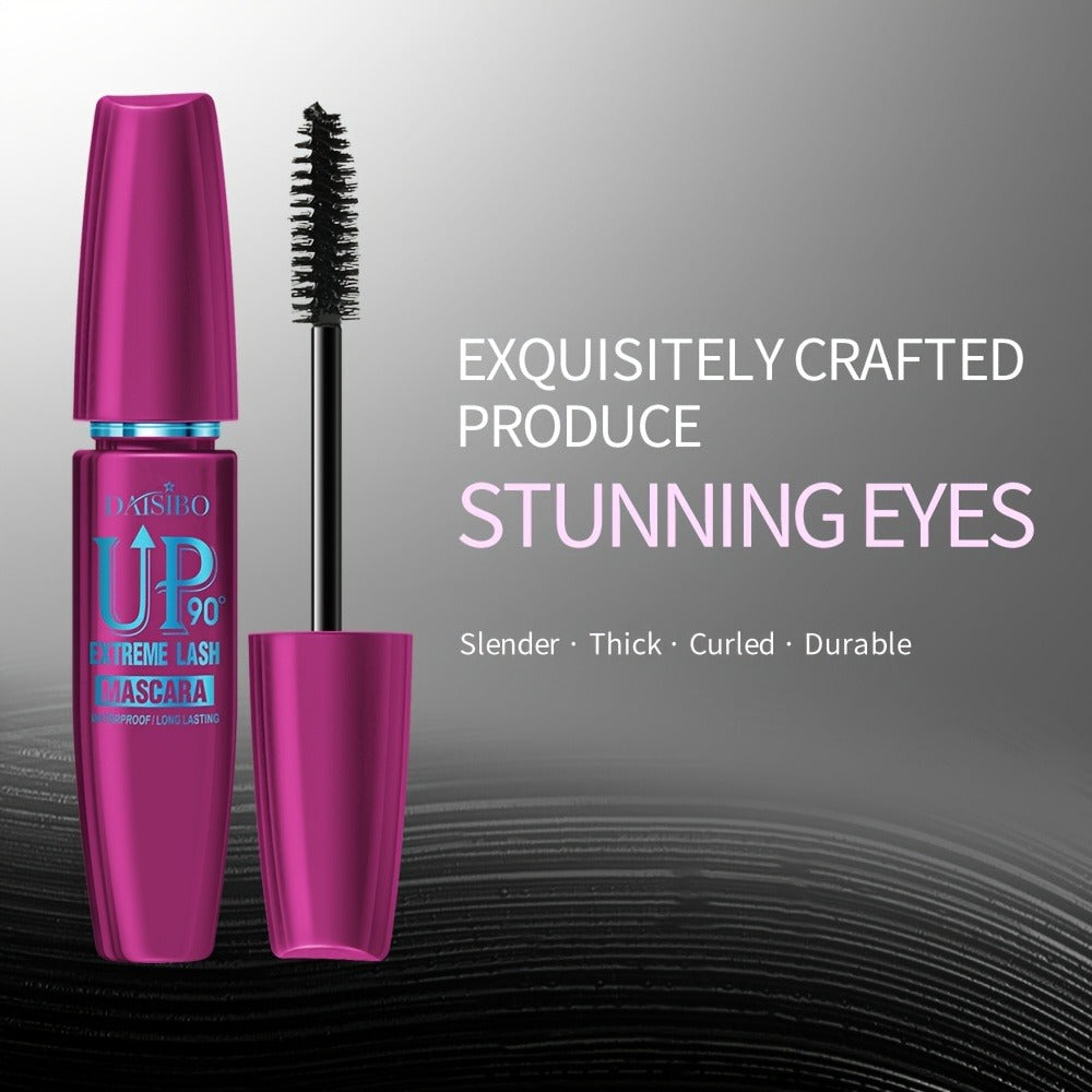 Mascara Set 4-Pack 4D Waterproof Volumizing Lengthening Curling Long Lasting Black Lash Mascara for Fuller Thicker Lashes All Skin Types