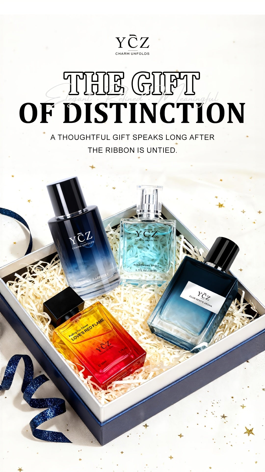 1.69 Oz/ 1.7/1.0 Fluid Ounces Of Men'S Fragrance - Sip Woody Notes, Orange Blossom, Leather And Mahogany Fusion, Elegant And Charming For Dinner Parties And Gatherings, Shaped Cut Bottle, Collector'S Fragrance, Thoughtful Father'S Day Gift, Festival