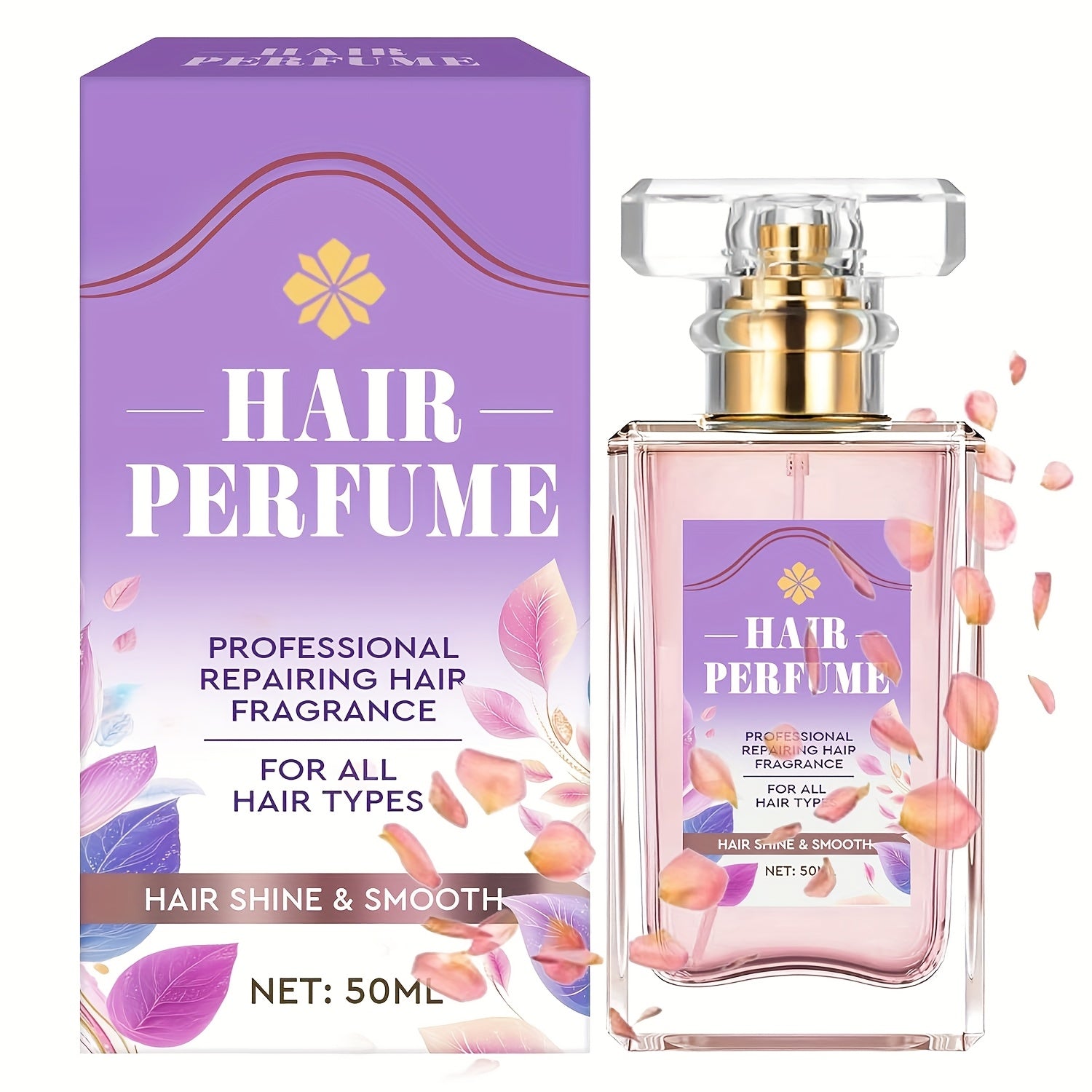 Hair Perfume, Pheromone Perfume For Women, Hair Essential Oils Perfume, Nourishing And Hydrating Hair Shine Spray, Attractive & Long-lasting Sweet Scent