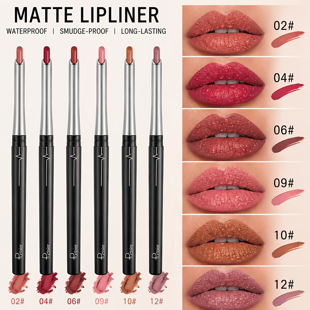 MATTE LIP LINER OUTLINER LONG-LASTING – Long-lasting, Non-fading, Non-stick to Cups, Not Easy to Remove, Perfect Holiday Gift