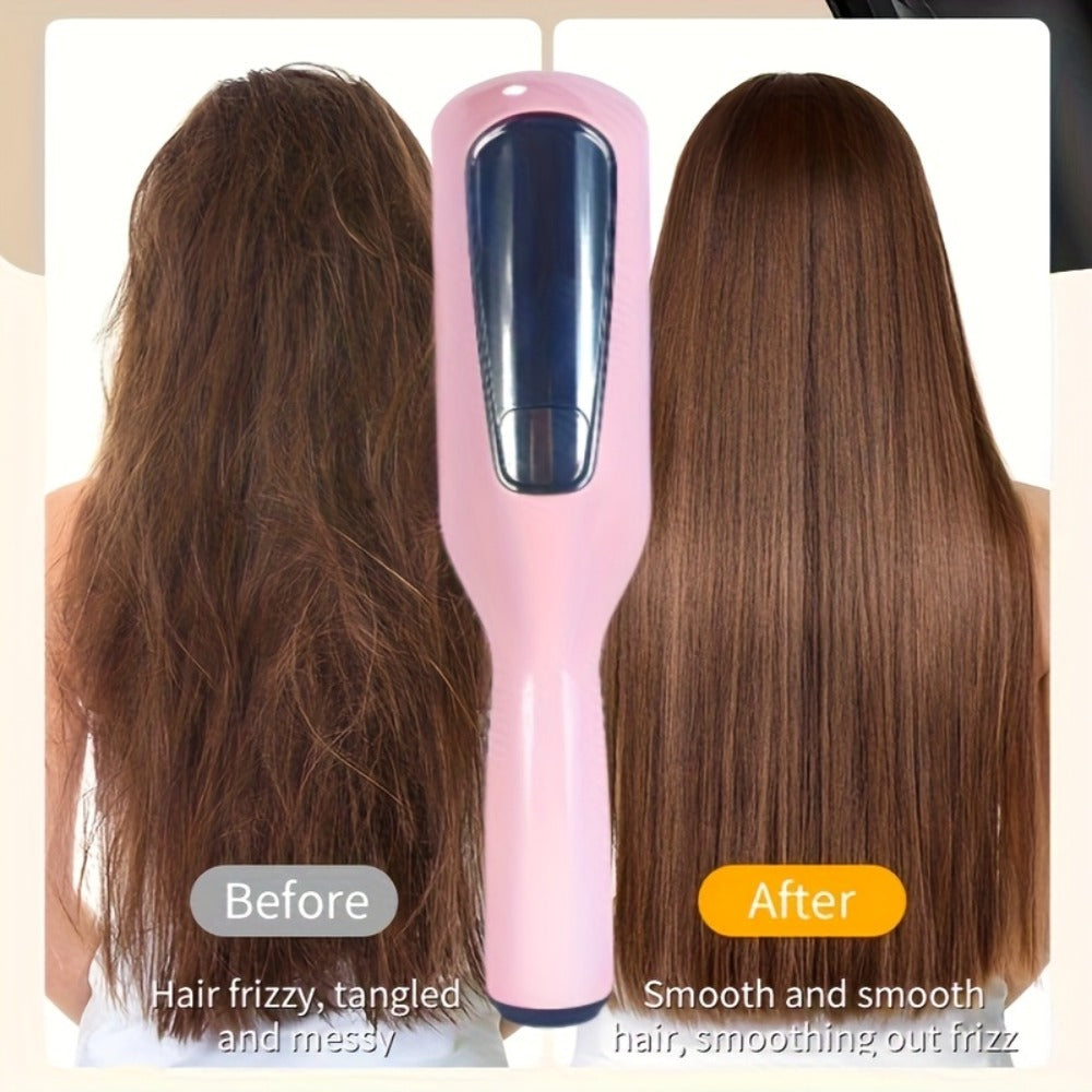 Split End Hair Trimmer Portable Rechargeable Electric Hair Clipper for Split Hair Removal 500mAh Lithium Battery USB Charging - Women Hair Care Tool Pink