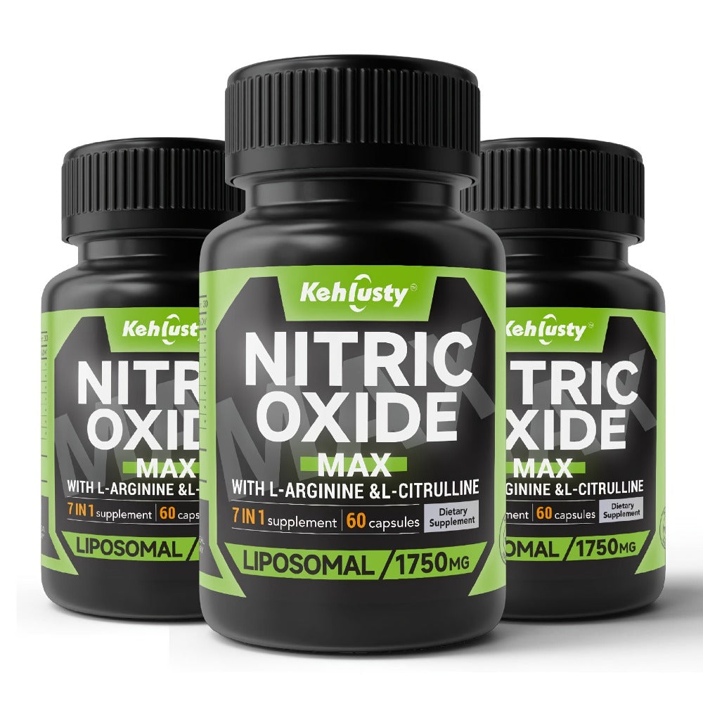 7-in-1 Max Load Energy Supplement, Containing L-Arginine, L-Citrulline, Maca, and Beetroot. Suitable as a Father's Day Gift. Ideal for Office Workers, Fitness Enthusiasts, Adults, Men, and Women