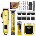Cordless Hair Clipper Set for Professionals - Rechargeable Trimmer Suitable for Both Men And Women, Ideal for Barbers And Home Haircuts, Perfect for Personal Grooming And Travel, Great Gift Options for Father'S Day, Birthdays, And Christmas
