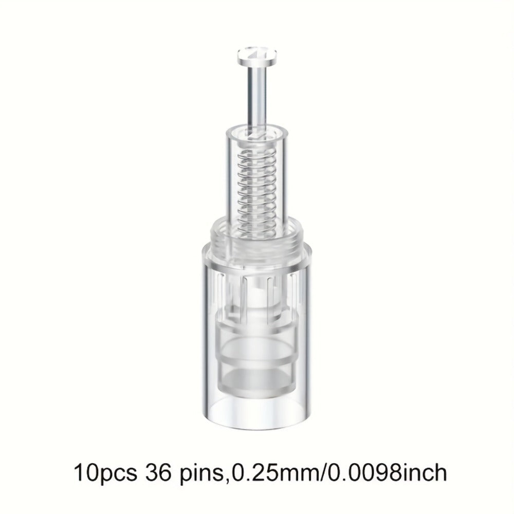 10pcs-Per Pack 12/36/R-nano L1/L3/L6/L8/S8 Derma Pen Screw Replacement Tip 0.25mm