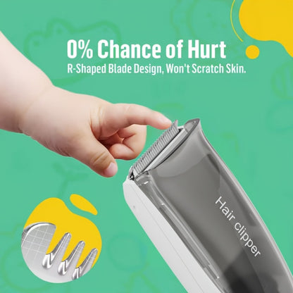 Electric Hair Clipper with Automatic Suction — USB Rechargeable, Portable Self-Cutting Design, Smooth & Easy Styling, Professional Home Hair Clipper, Holiday Gift