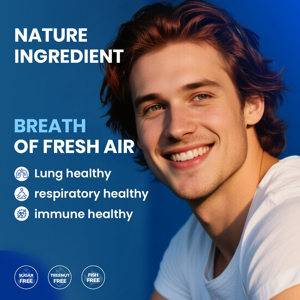 Lung Health And Respiratory Wellness, 12000Mg Mullein Leaf with Quercetin for Bronchial, Breath, Immune Health, Breathing Ease And Seasonal Comfort, 60 Capsules