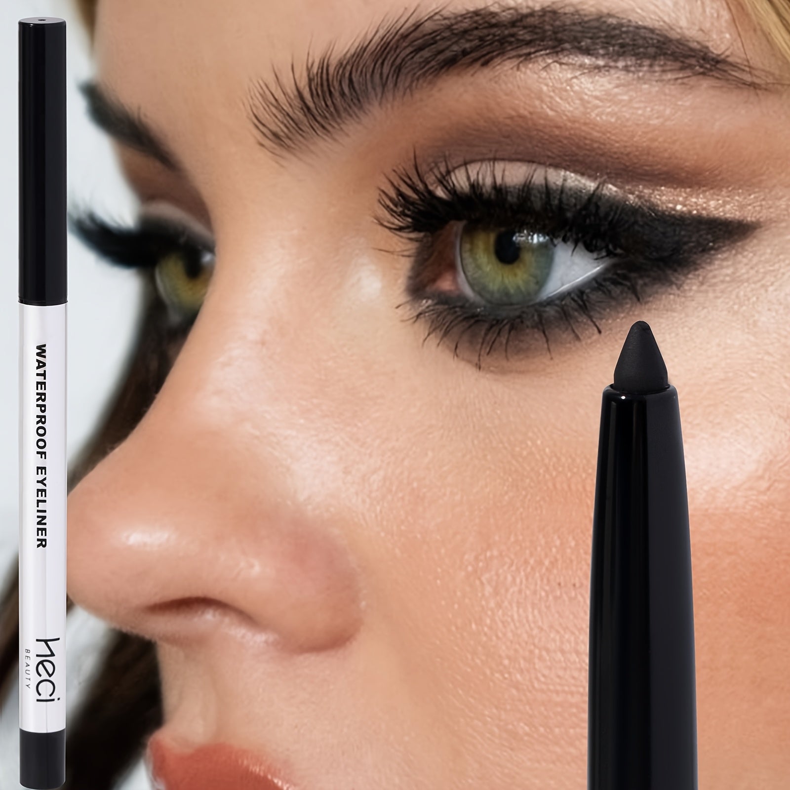 3pcs Waterproof Eyeliner Gel Pen for Sensitive Eyes, Long-Lasting, Quick-dry, Smudge-Proof Gel Cream Formula, Easy Control & Beginner Friendly Eyeliner Pencil, Matte Creamy Texture for Precision Eye Makeup, Summer Gift