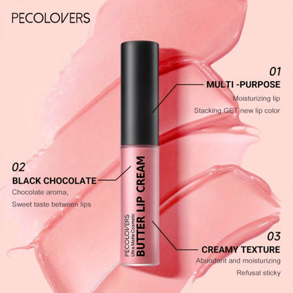 Lip Gloss Set of 6 - Moisturizing Non-Tacky High Shine Lip Gloss Kit in Nude Shades - Long-Lasting Liquid Lipstick for Everyday Glam Makeup Gift for Women