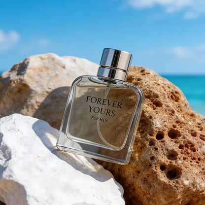 Men's Eau de Toilette Spray 3.4oz 100ml - Amber Fragrance for Men with Coconut Nectar Star Anise Ginger - Long Lasting EDT Cologne