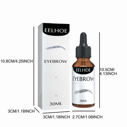 Eyelash & Eyebrow Growth Serum 2-Pack – Thickening & Lengthening Lash Serum for Fuller, Curled Upper & Lower Lashes | Brow Serum for Thicker Brows & Hairline | Unscented, All Skin Types, 0.34oz Each