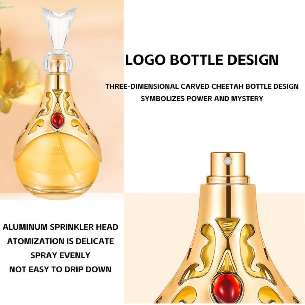 Perfume for Women 100ml Golden Age Luxury Floral Fruity Eau de Parfum Long Lasting Elegant Scent Spray Gift Box Date Night Party Dinner 3.38 Fl Oz