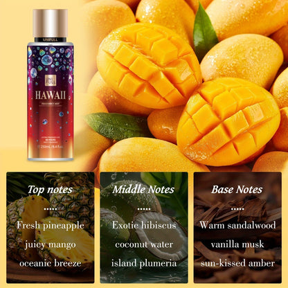 Women's Perfume Body & Hair Mist 8.4 oz Long Lasting Floral Fresh EDP Spray - 6 Scents Incantation Desire Temptation - Gift for Her Dates Parties Birthdays