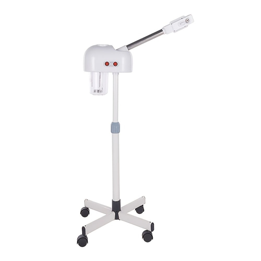 Professional Facial Steamer on Wheels Hot Ozone Face Steamer for Facial, Standing Esthetician Steamer for Salon Beauty And Spa, Mist Face Steamer for Facial Skin Care