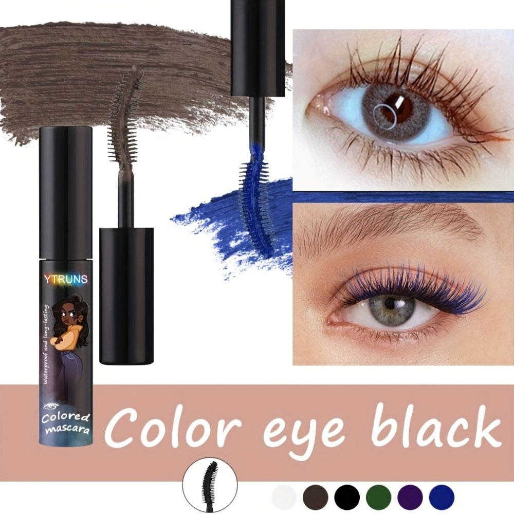 Volume & Lengthening Mascara — Thickening Curling Long-Lasting Formula | Plant Squalane | Dramatic Lash Look | 6 Shades | Daily & Party Wear