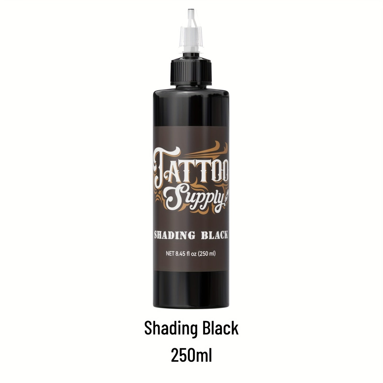 1pc of Neebol Premium Black Tattoo Ink, The Darkest Super Black Ink, Ideal for Outlining, Shading, And Blending. This Premium Shading Solution Offers Vibrant And Bright Results