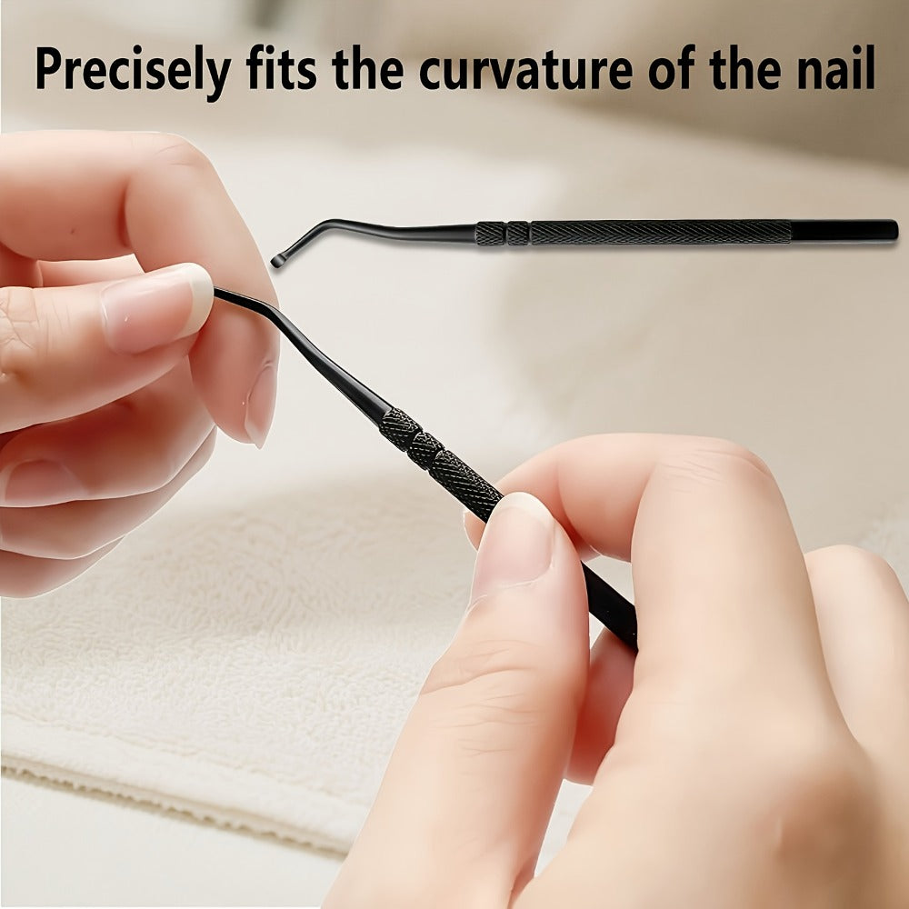 6pcs Set of Nail Clippers for Thick Toenails, Toenail Clippers for Ingrown Nails, Ultra-Wide Slanted-Nail Clippers, Heavy-Duty Ingrown Toenail Clippers, Toenail Lifters, Nail File, Large Nail Cutter for Men And Seniors