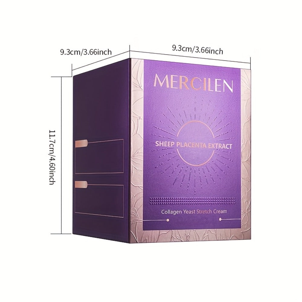 Sheep PlacentaCollagen Moisturizing Cream 50g, Containing Collagen, Hvaluronic Acid, Niacinamide And Plant Saualane And Other Mildingredients, Deep Moisturizing And Moisturizing, Make The Light Beige Hydrated And Smooth, Plant Squalane