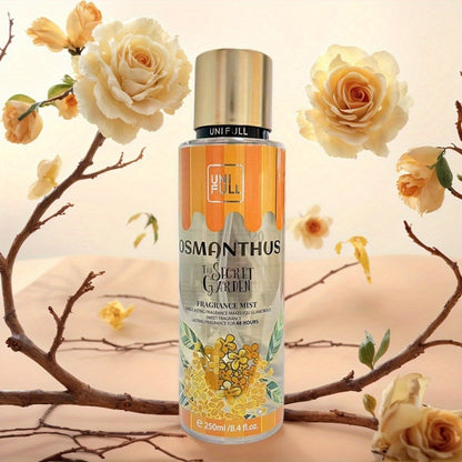Perfume Body Spray for Women 8.4oz Floral Fruity Eau de Toilette Long-Lasting Hair & Body Mist - 13 Scents Colorful Bottle Design Perfect for Daily Wear Dates Parties & Gifting