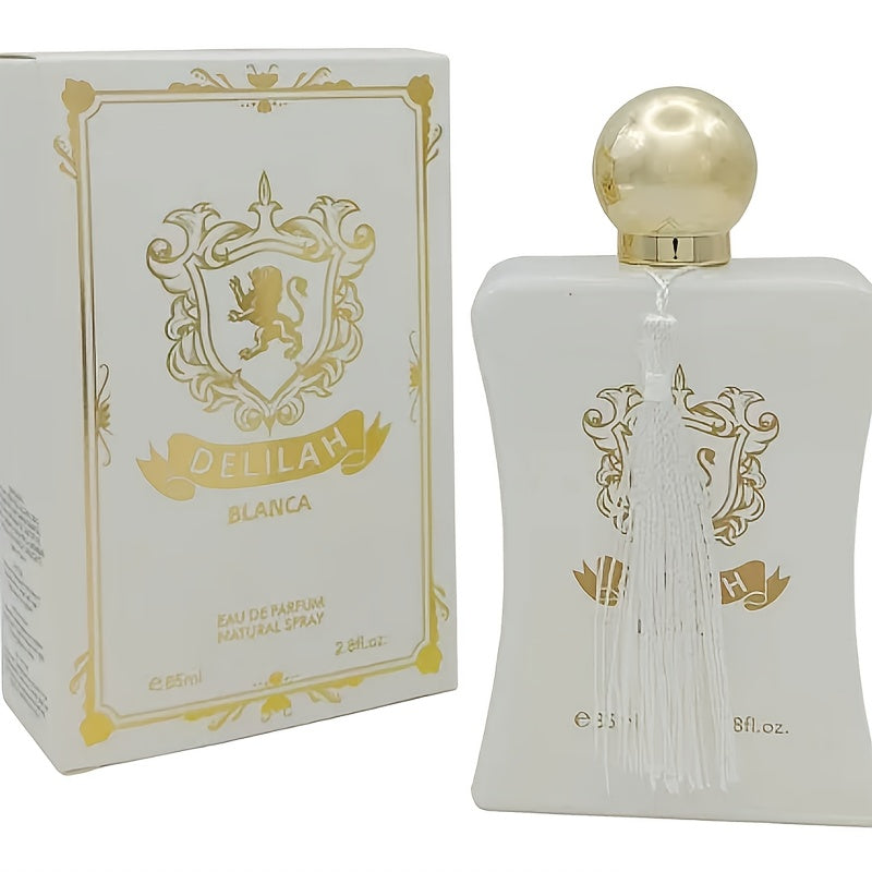 Delilah Blanca 26416, Women's Perfume A Niche, High End Fragrance with a Long Lasting Light Scent Perfect for Commuting, Dates, or Nights Out. It Enhances Charm with Versatile Notes That Feel Gentle and, Cool and Mysterious, yet Fresh and Sweet.