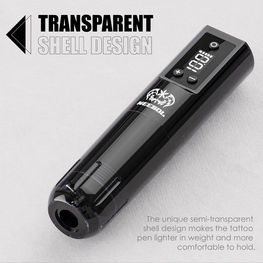 1pc, Neebol Tattoo Machine, Cordless Rotary Tattoo Gun, 6-8 Hours Battery Life, Long Battery Life, Wireless Rotary Tattoo Pen, Portable Design, Tattoo Supplies Equipment for Beginners And Artists, Body Art Makeup Gift
