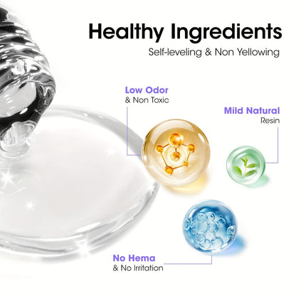 Blooming Gel Nail Art HEMA-Free Clear Blossom Gel Polish Marble Watercolor Floral Spreading Effect Soak Off LED DIY Manicure 2pcs 0.68oz