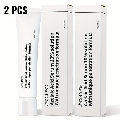 Azelaic Acid Serum 10% with Salmon DNA PDRN — Brightening Dark Spot Corrector, Evens Skin Tone, Smooths Texture, Fragrance-Free Face Serum for Women, 1oz or 45g×2