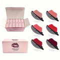 6pcs Lipstick Set, Matte Color Changing Jasmine Scent, Non-Fade Lip Shaped Lipstick Gift Set, Ideal Lip Makeup Gifts for Women