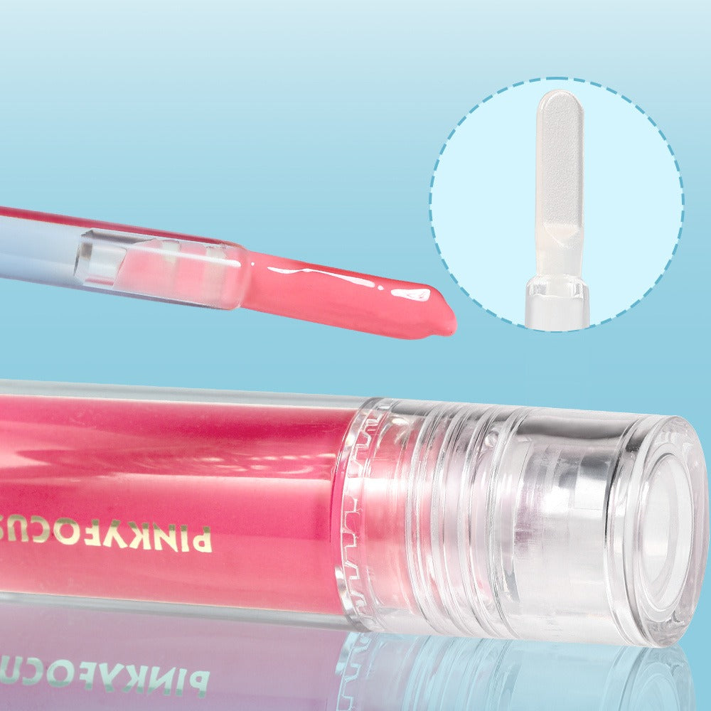 Lip Gloss Plumping Maximizer — Mirror-Like Shine Finish, Lip Injection Effect, Long-Lasting Hydrating Lip Gloss for Fuller-Looking Lips, 5 Shades Available