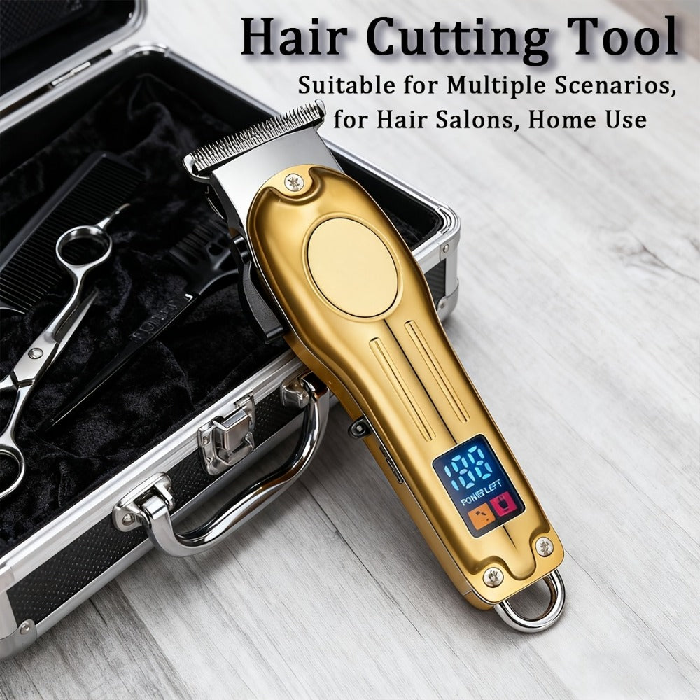 Cordless Hair Clipper Set for Professionals - Rechargeable Trimmer Suitable for Both Men And Women, Ideal for Barbers And Home Haircuts, Perfect for Personal Grooming And Travel, Great Gift Options for Father'S Day, Birthdays, And Christmas