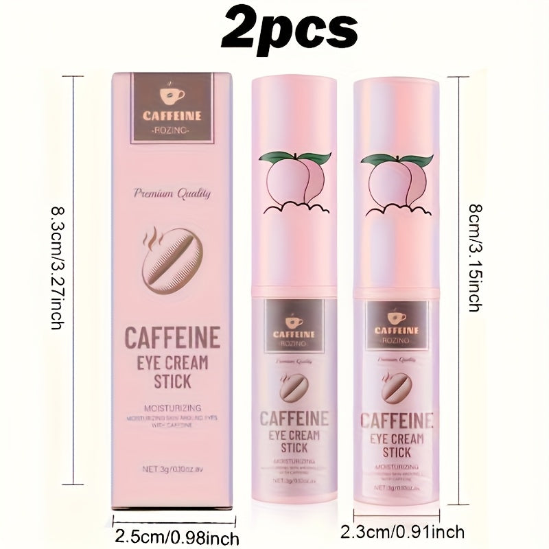 Upgraded Twin-Pack Firming Eye Cream - with Caffeine & Ceramide NP for A Look That's Lifted, Revived & Refreshed. See A Visible Difference! Your New Skincare Game-Changer.
