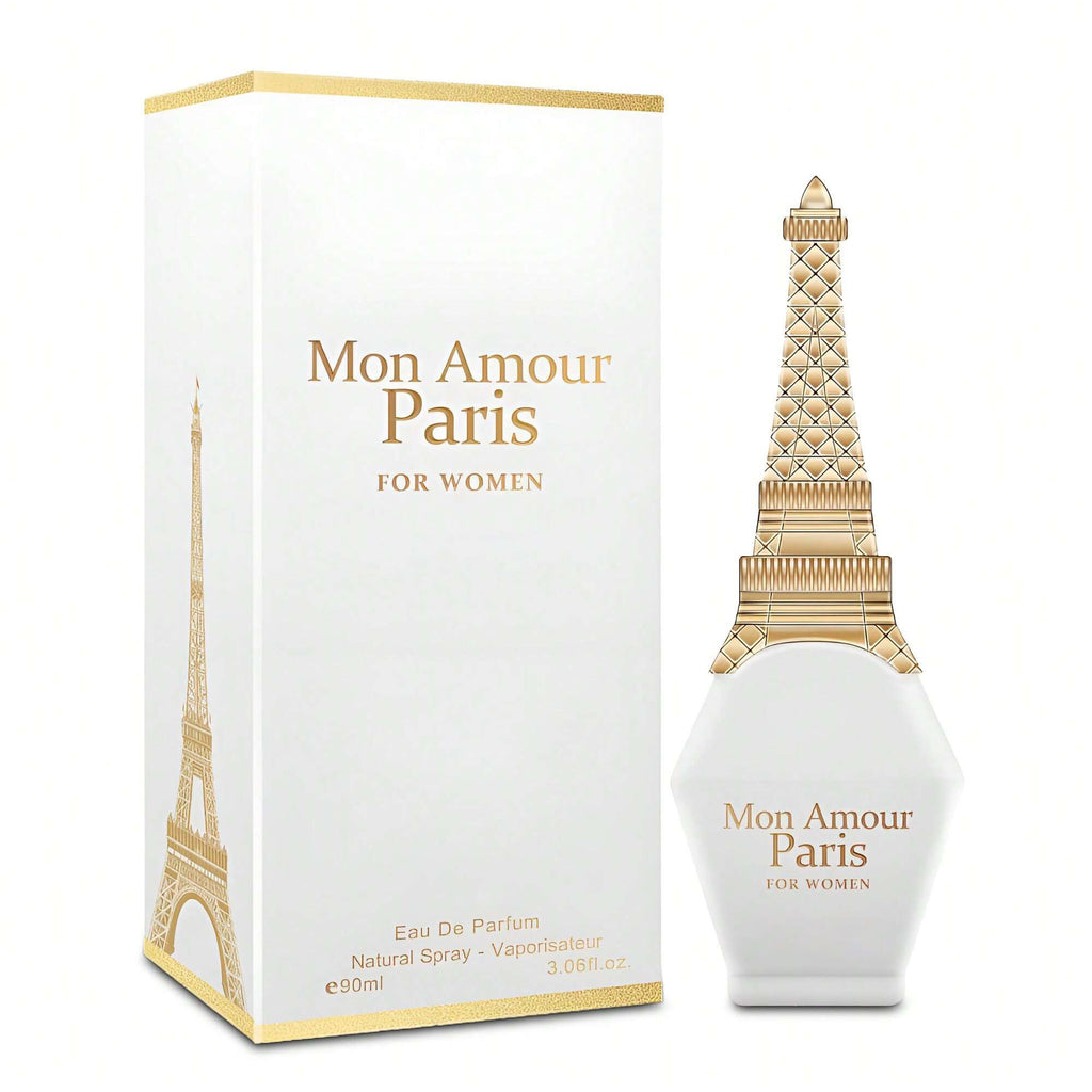 Mon Amour Paris Perfume For Women, Long Lasting Fragrance Eau De Parfum, Floral & Sweet Women's Perfume, Daily Used 3.4 Fluid Ounce.