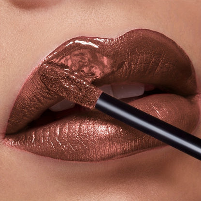 Shimmer Liquid Lipstick — Highly Pigmented Metallic Lip Gloss | Long-Lasting Non-Sticky | Plant Squalane Formula | 24 Shades for All Skin Types