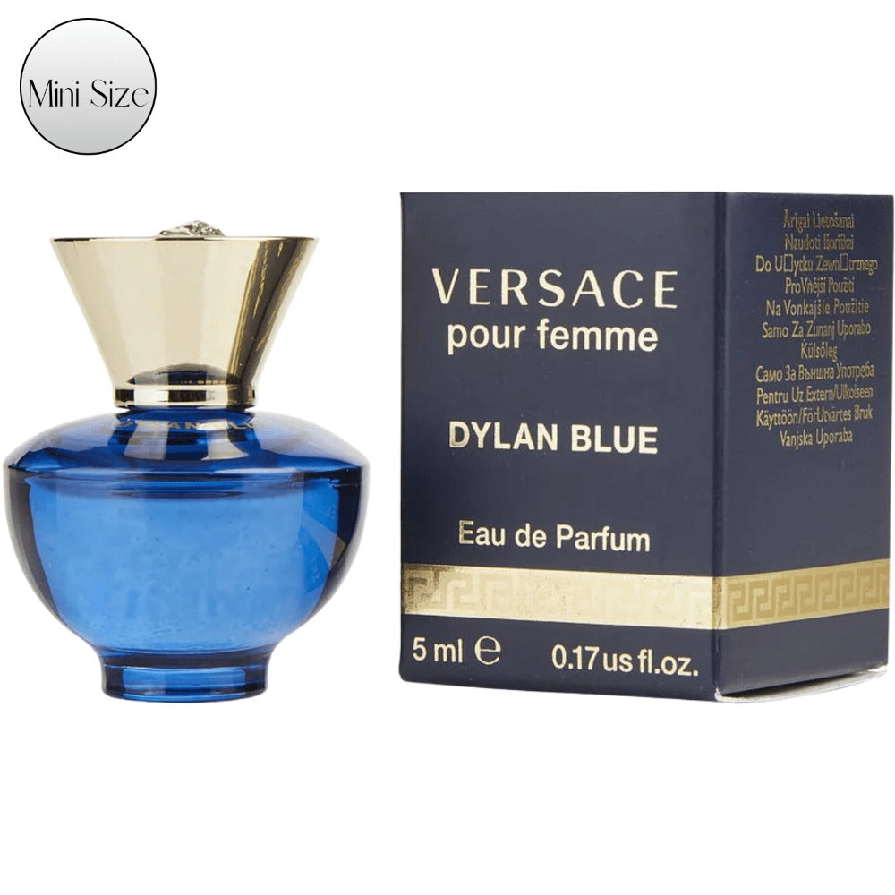 Versace Dylan Blue Pour Femme Eau de Parfum 0.17 Fl. oz / 5 ml