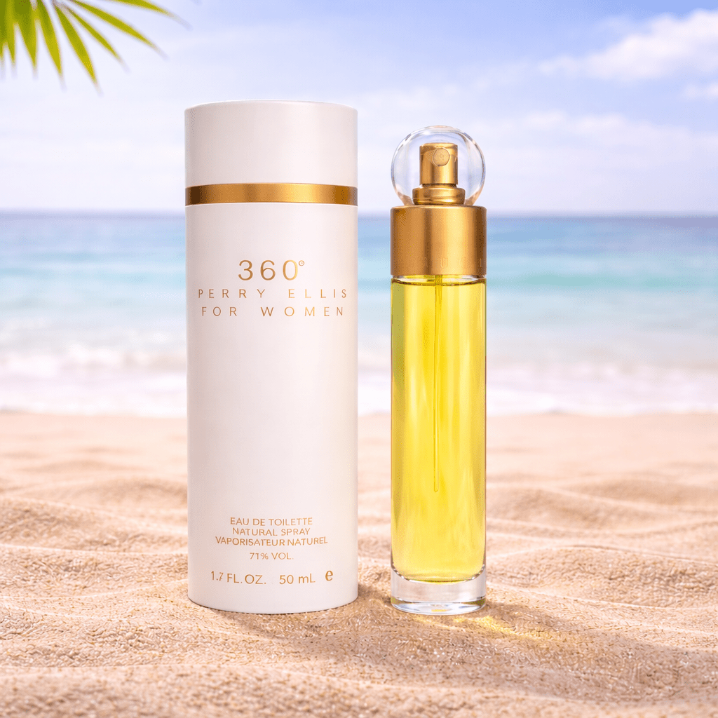 Perry Ellis 360 for Women Eau de Toilette – 50ml / 1.7oz | Fresh Floral Fruity Perfume | Long-Lasting, Elegant & Feminine Fragrance
