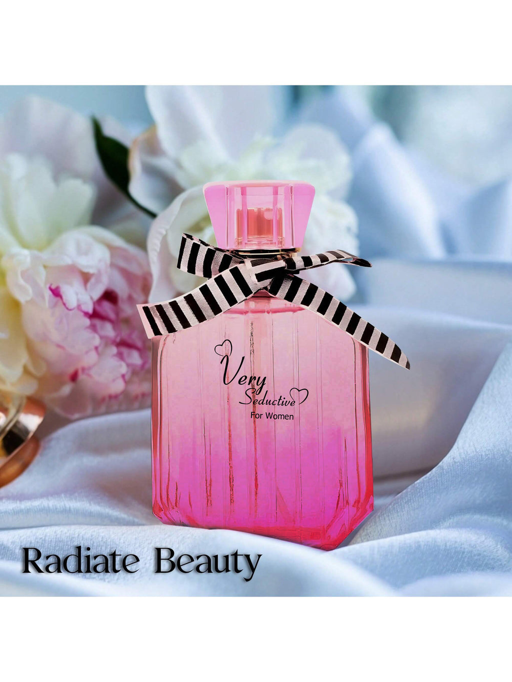 VERY SEDUCTIVE Women’s Eau de Parfum 3.4 Fl Oz | Floral-Woody Allure | Jasmine, Rose & Amber Musk Scent.