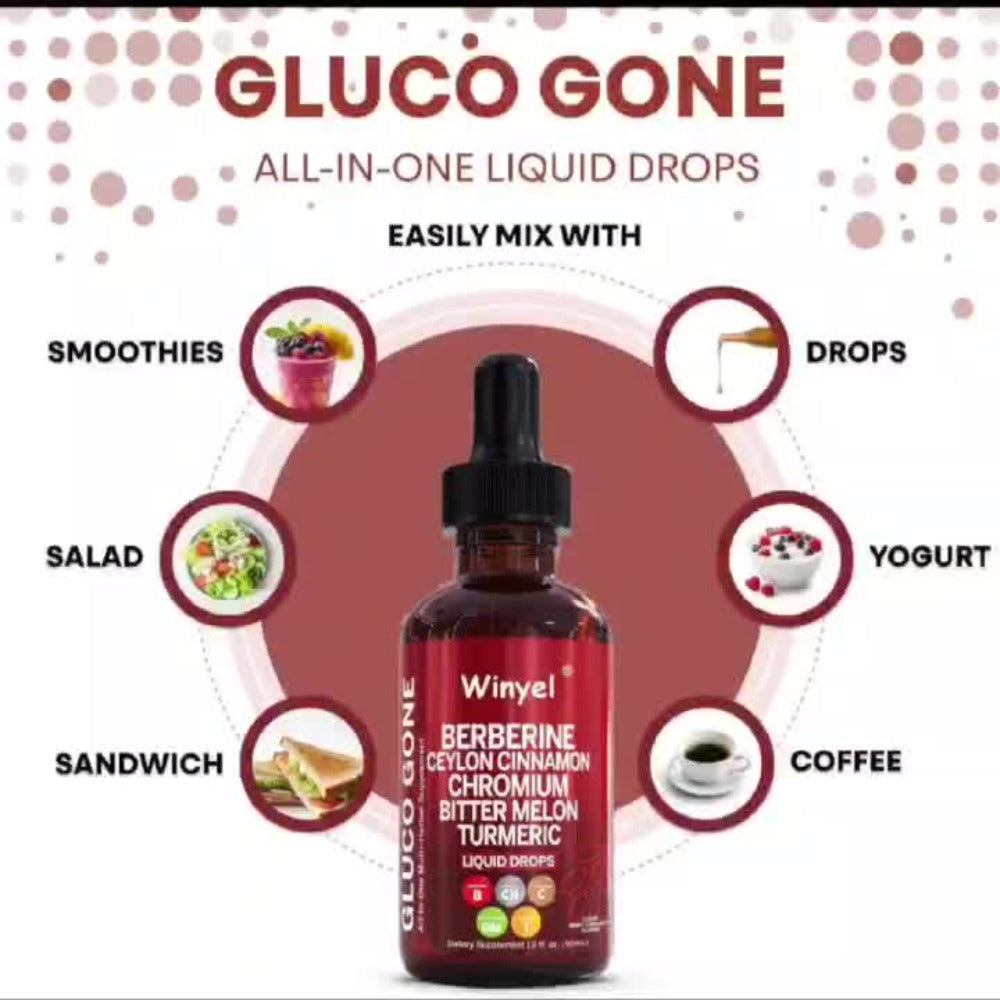 2.03oz Ceylon Cinnamon Berberine Liquid Drops Supplement with Bitter Melon Extract, Glucomannan, Gymnema, Chromium, Turmeric, Panax Ginseng | Vegan Dietary Fiber Supplement | Local Warehouse, Faster Shipping, Food, Family Gift & Halloween
