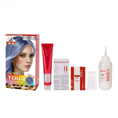 Permanent Hair Dye 20 Vivid Colors | Long-Lasting Bright Color for Home Use | Easy Application | Black Brown Pink Purple Blue Red Orange & More