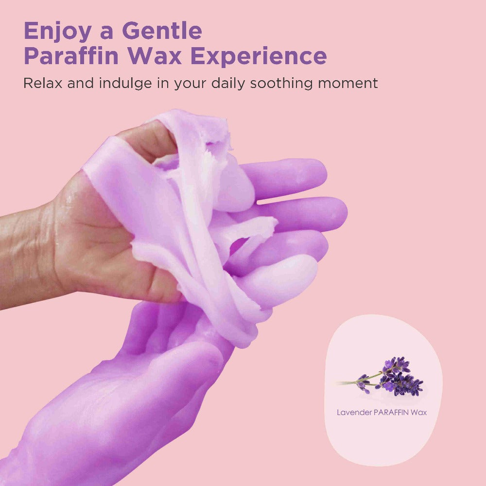 Paraffin Wax Machine for Hand and Feet, Touchscreen 3000ml Paraffin Wax Warmer with 6 Packs Wax (2.64 lbs), Paraffin Hot Wax Spa, Paraffin Bath for Home Use