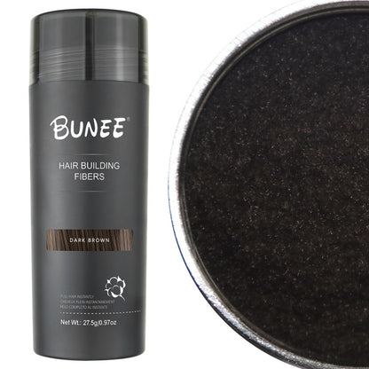 Hair Building Fibers Instant Thickening Powder for Thinning Hair — Natural Volume & Density, All-Day Hold, Washable & Non-Staining, 7 Color Options for All Hair Shades