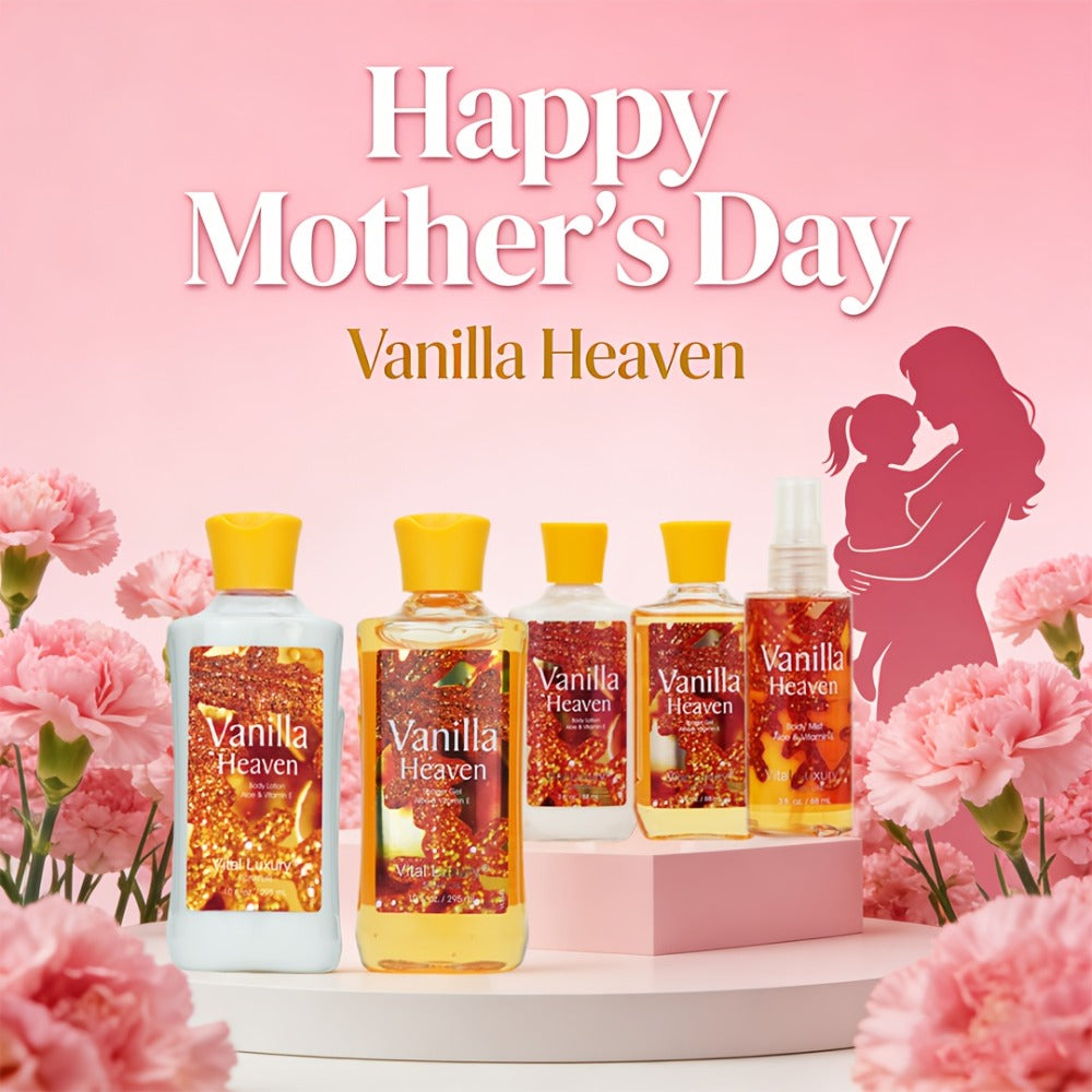 Vanilla Series Bath Lotion Nourishes The Skin And Leaves A Lasting Fragrance In A 3-ounce/10 Ounce Set - Suitable for Both Home And Travel As A Couple Skincare Set - A Perfect Gift for Birthdays And Holidays, A Must-have for Travel