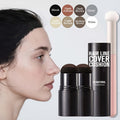 Hairline Shadow Powder Stick, Hair Root Concealer Powder, Hair Touch Up Powder with Brush, Instant Cover Up Hair Powder Eyebrow Powder Stick