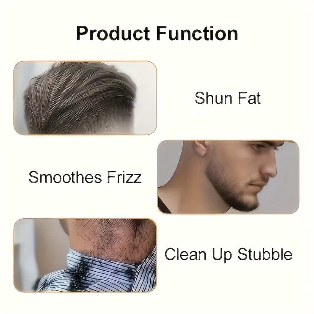 Men's Electric Professional Hair Clipper, Cordless Design, USB Charging, with Limited Comb, Easy to Operate, Suitable for Shaving, Trimming, Household Hair Cutting Tools, Ergonomic Design, Ideal Gift for Men, Father's Day Gift, Festive Gift