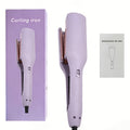 Professional Hair Salon Curling Iron. 32Mm Wave Curling Iron, Designed for Hair Enthusiasts And Stylists to Easily Create Perfect Waves And Deep Curls, Long-Lasting V Deep Curls, Anti-Scald with Safe Temp Control, Gifts for Her, Mother'S Day Gifts