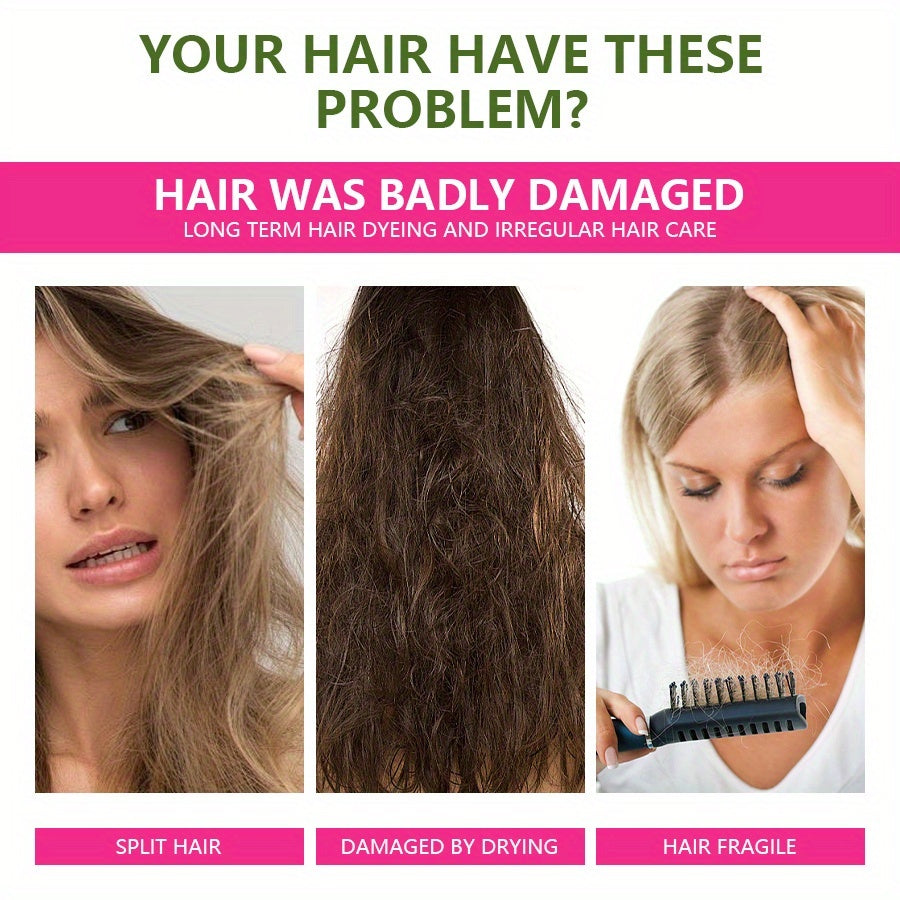 1/2pcs Rosemary Mint Shampoo And Conditioner - Neutral Hair, Contains Rosemary Extract, Moisturizes Hair, Unisex