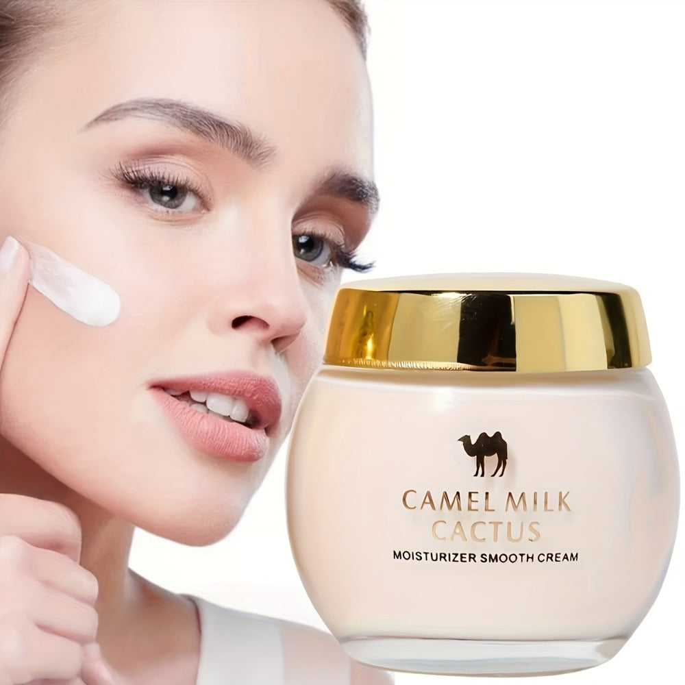 Camel Milk Moisturizing Face Cream, Retinol Essence Night Cream Containing Nicotinamide - A Compact And Moisturizing Face Cream Suitable for All Skin, Rich In Shea Butter And Vitamin E, Nourishing Formula, The Best Gifts for Halloween And Christmas